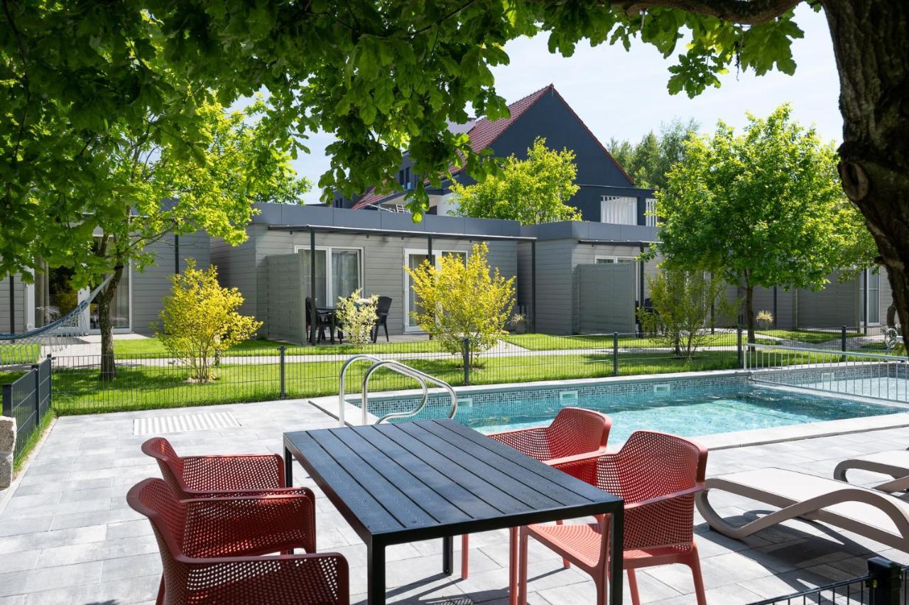 Medusa Apartamenty I Bungalowy นีคอร์เซ ภายนอก รูปภาพ